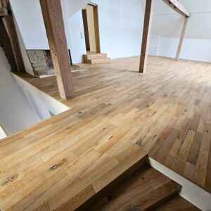 Parkettverlegung inkl. Treppe