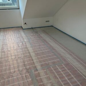 Spachtelboden mit Elektroheizung