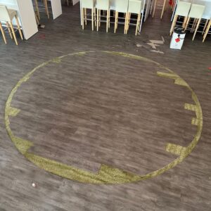 Vinylboden mit Fotoeinarbeitung "Fortuna Köln"