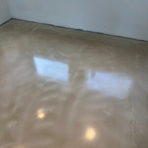 Spachtelboden mit Elektroheizung