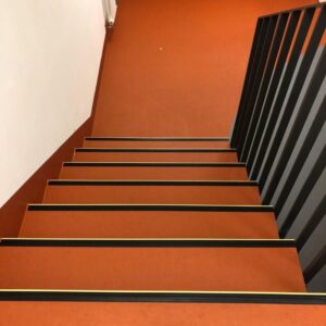 Vinylverlegung im Treppenhaus