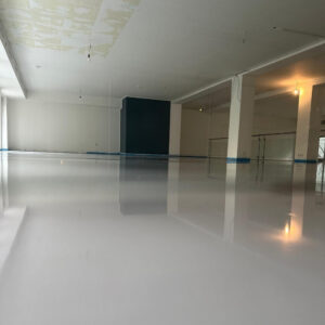 Unterbodenvorbereitung für Linoleum Verlegung